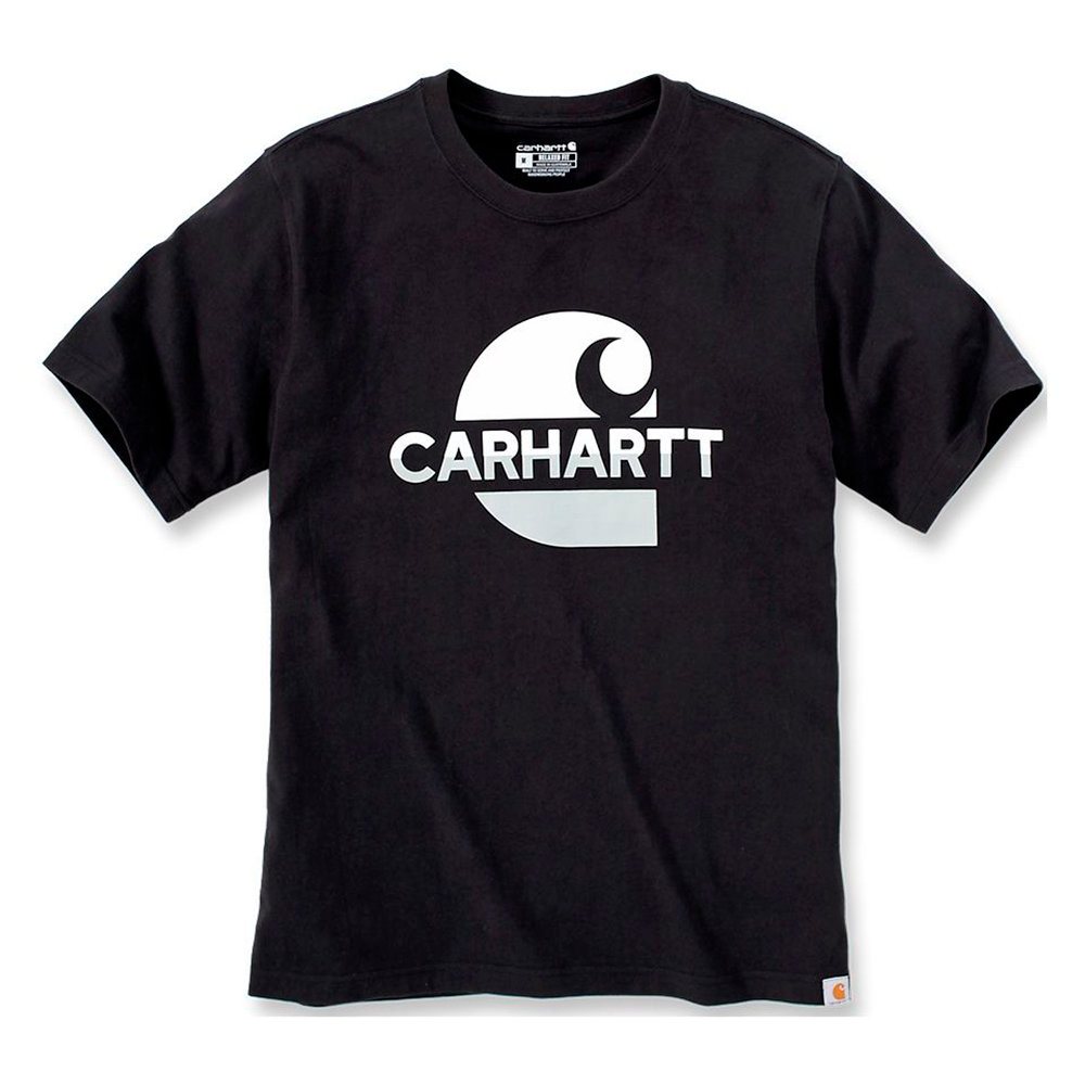 sort grafisk carhartt t-shirt
