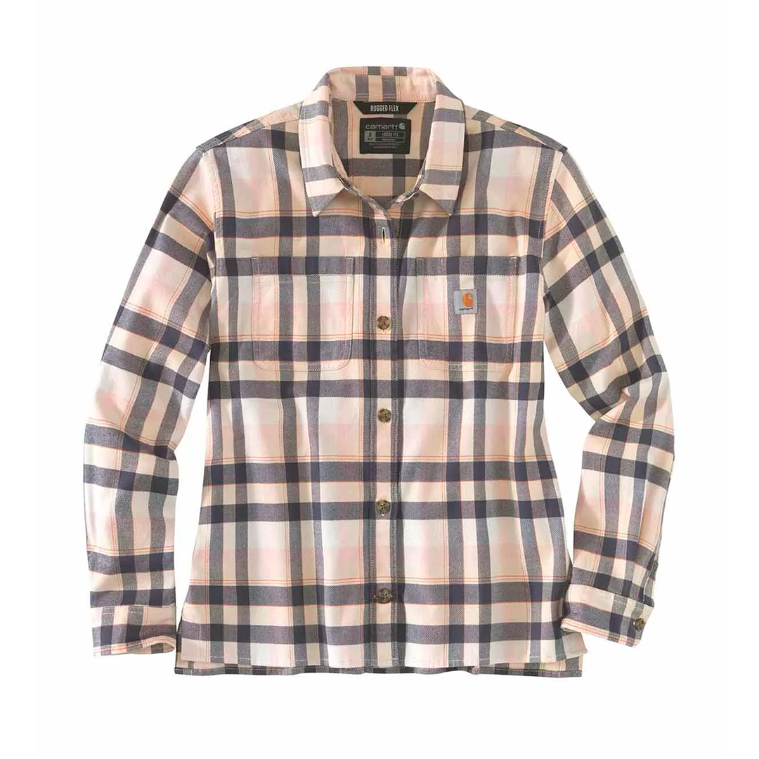 Carhartt Rugged Flex® Stretch Flannel Skjorte - Dame