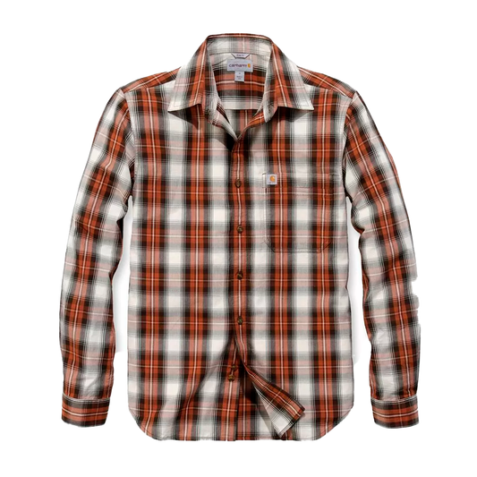 carhartt rød hvid flannel