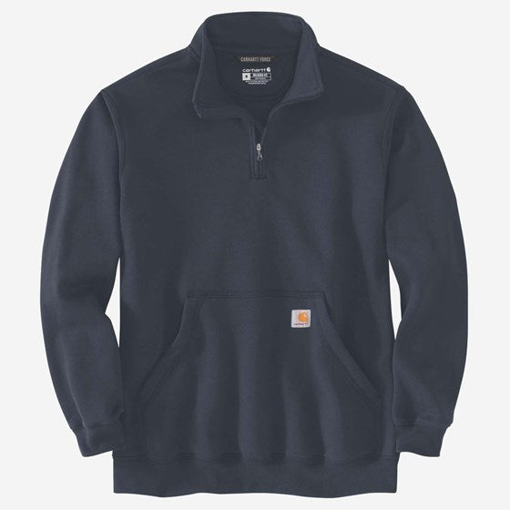 navy halv zip sweater