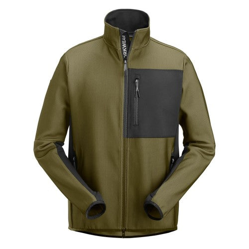 snickers khaki midlayer jakke