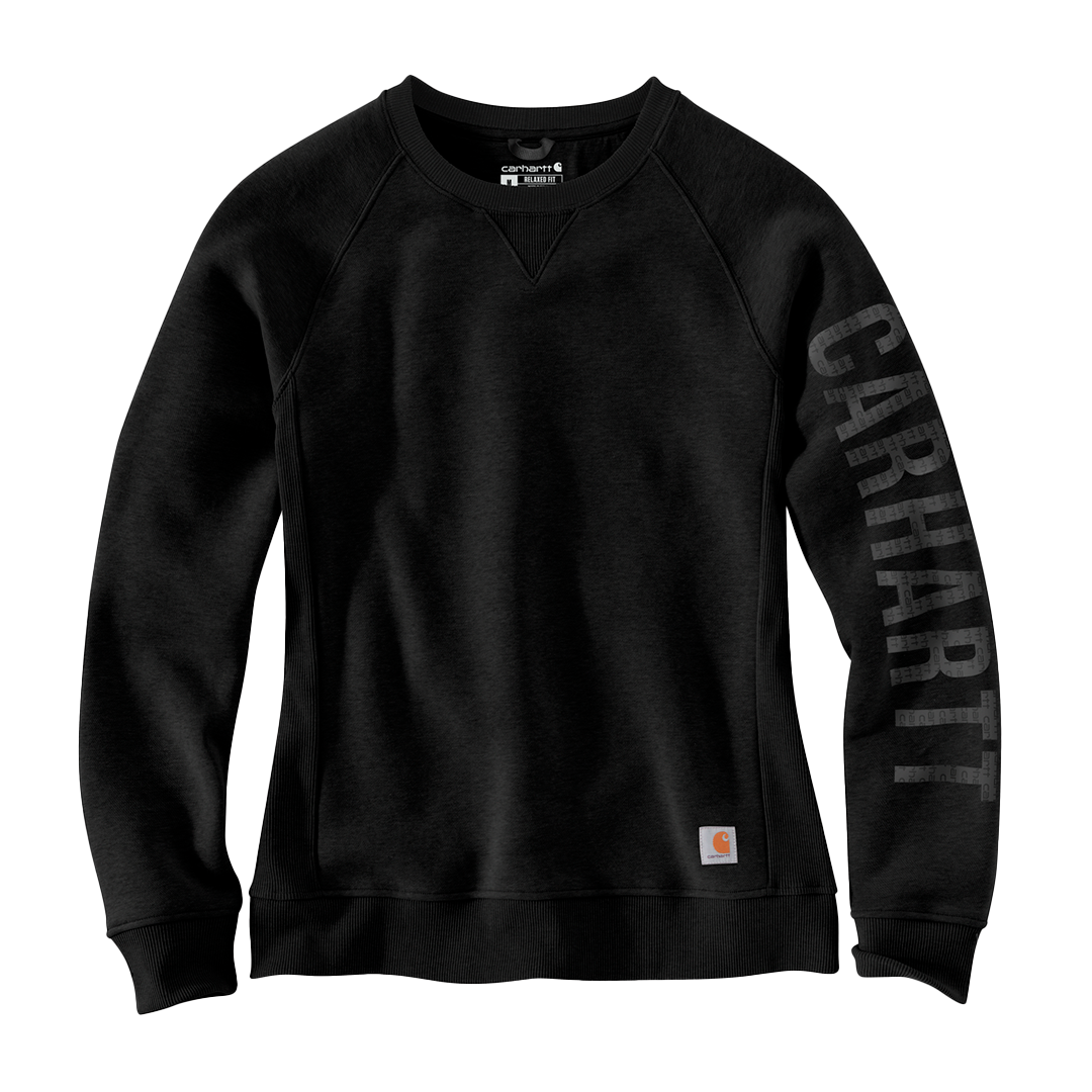 Carhartt Crewneck Sweatshirt m. Logo - Dame