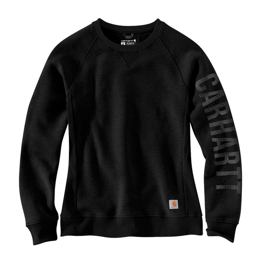 Carhartt Crewneck Sweatshirt m. Logo - Dame