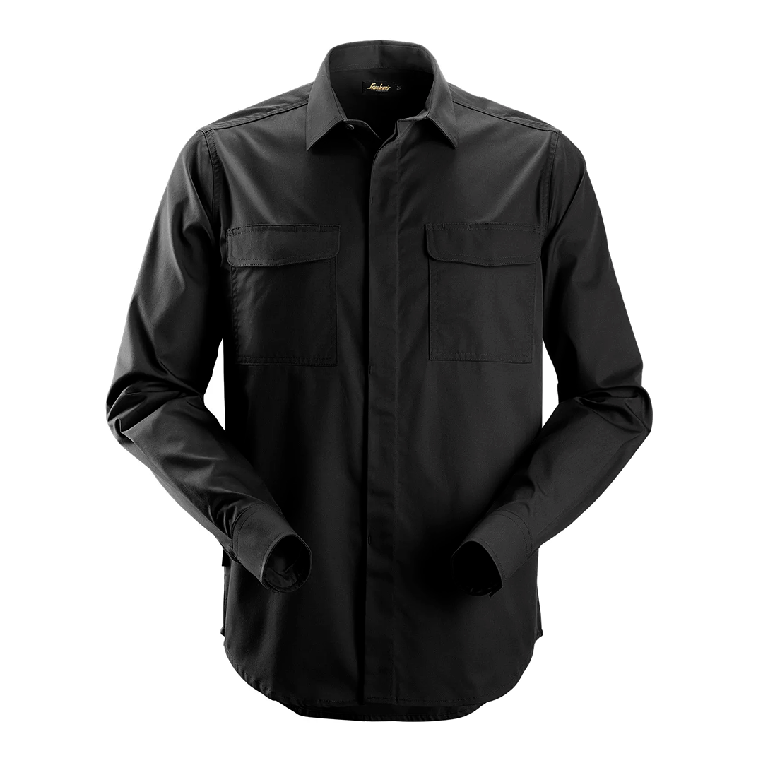 snickers skjorte i sort