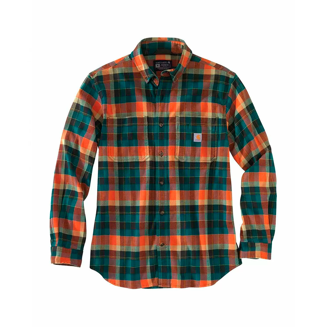 flannel i multifarve