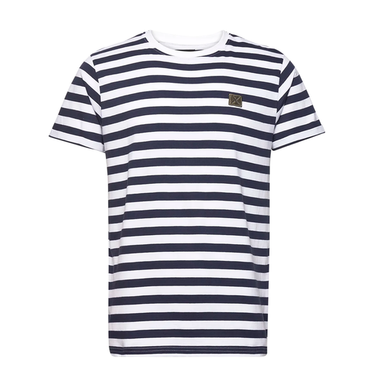 Clean Cut Copenhagen Basic Organic Striped Tee SS