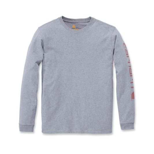 Carhartt 103401 Women's Workwear Logo Long Sleeve T-Shirt