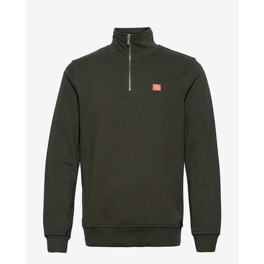 Clean Cut Copenhagen Basic Organic 1/2 Zip Sweat
