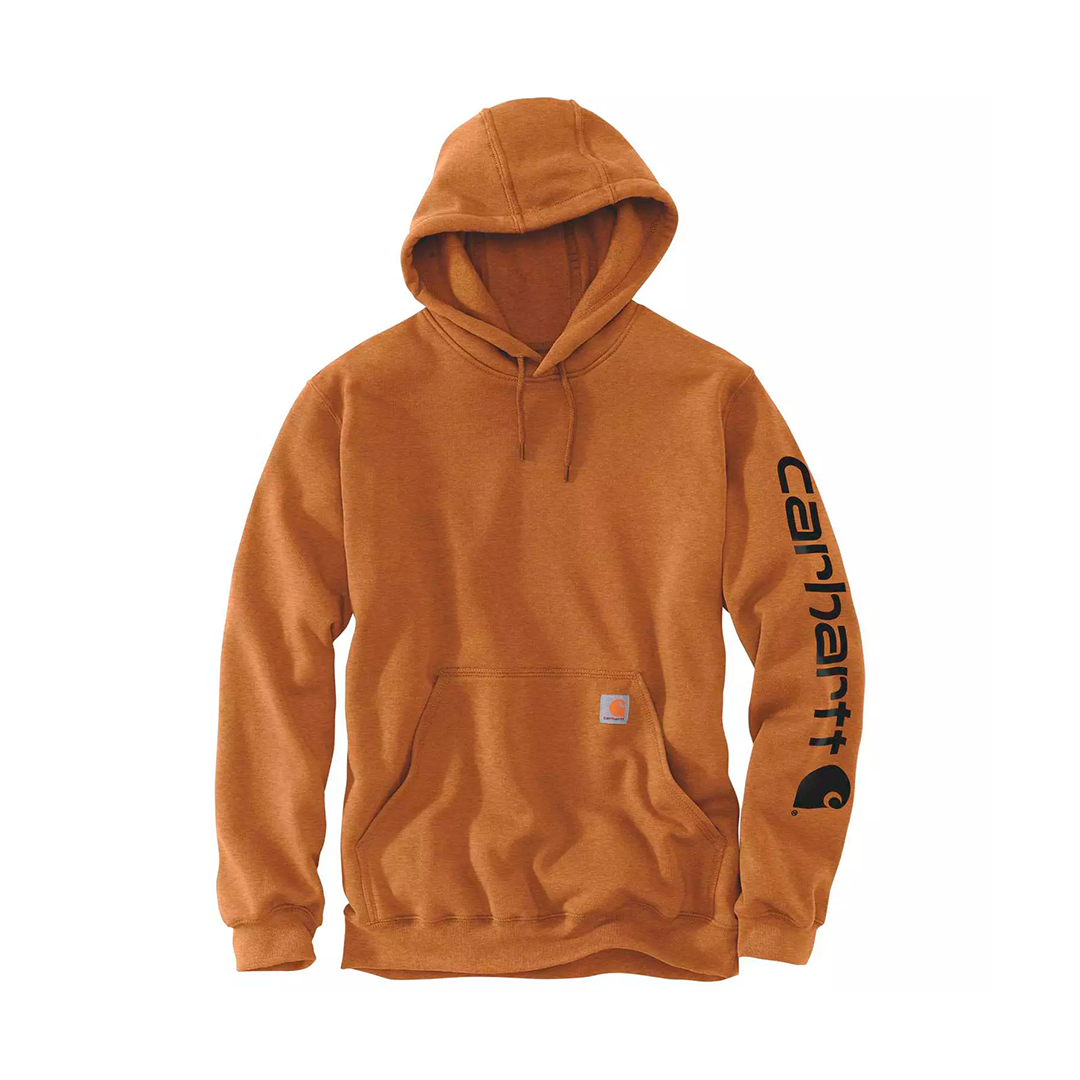 Carhartt Loose Fit Midweight Logo Sleeve Graphic Hoodie